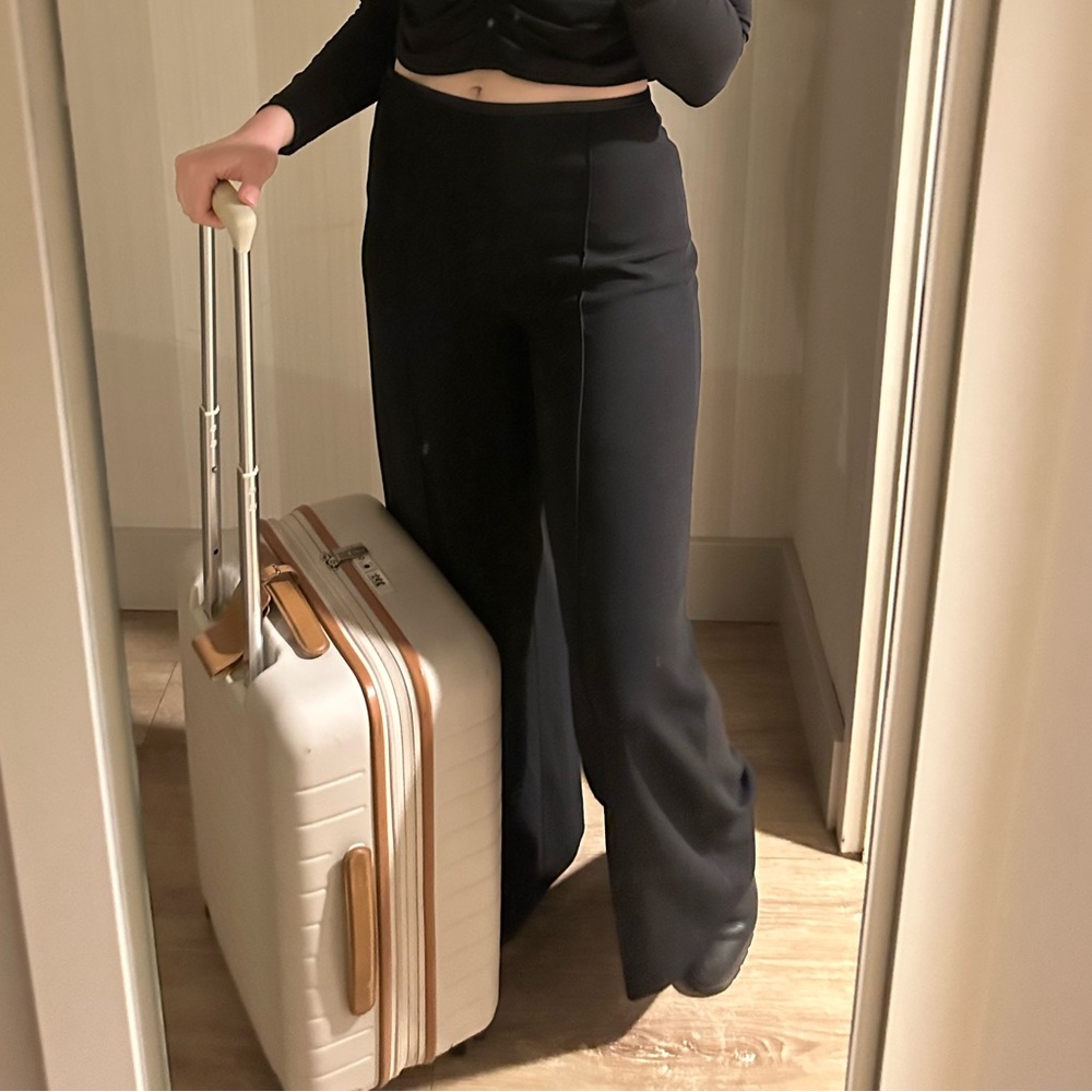 MNG Pleated Wide Leg Pants